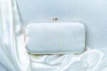 Soft Saffron Pearl Clutch - Image 2